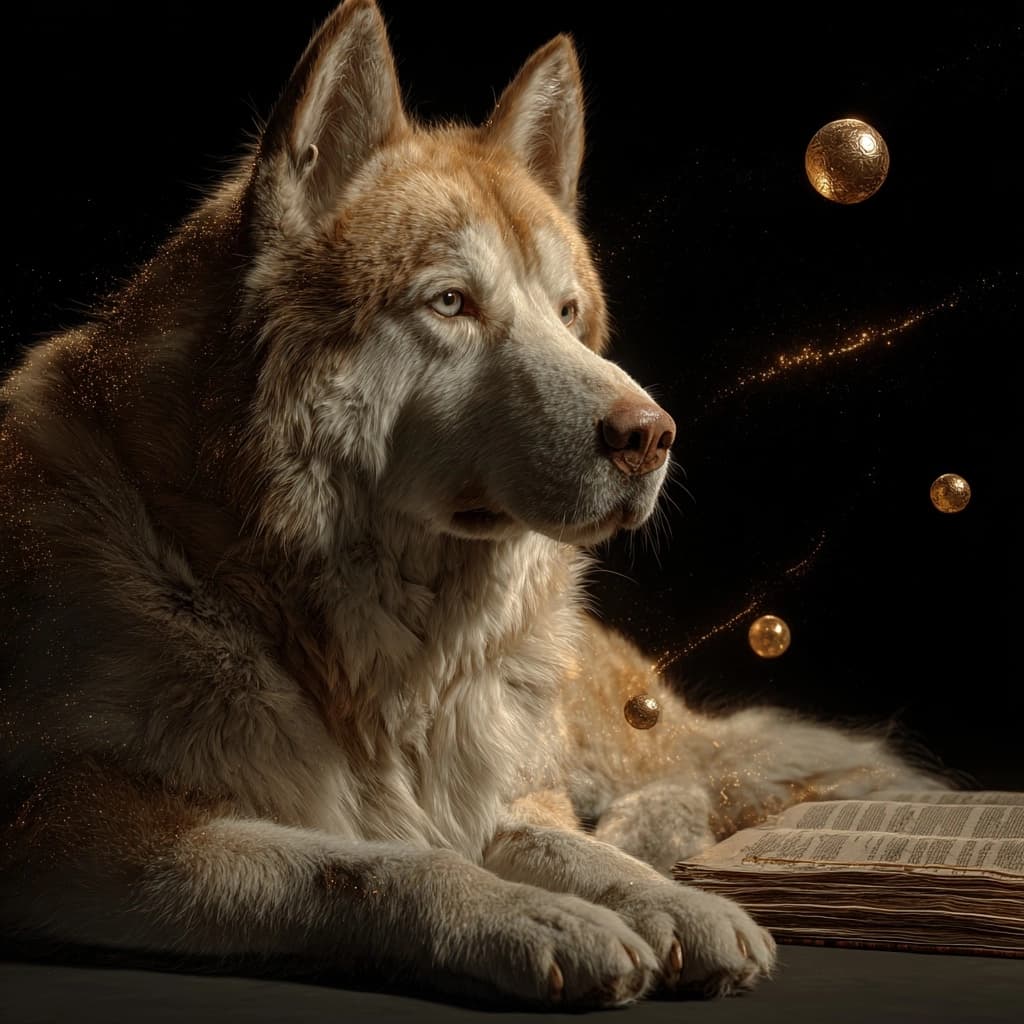Mr. Dog — Master Alpha Sage, brand avatar Mr. Top Dog v Codex Universe