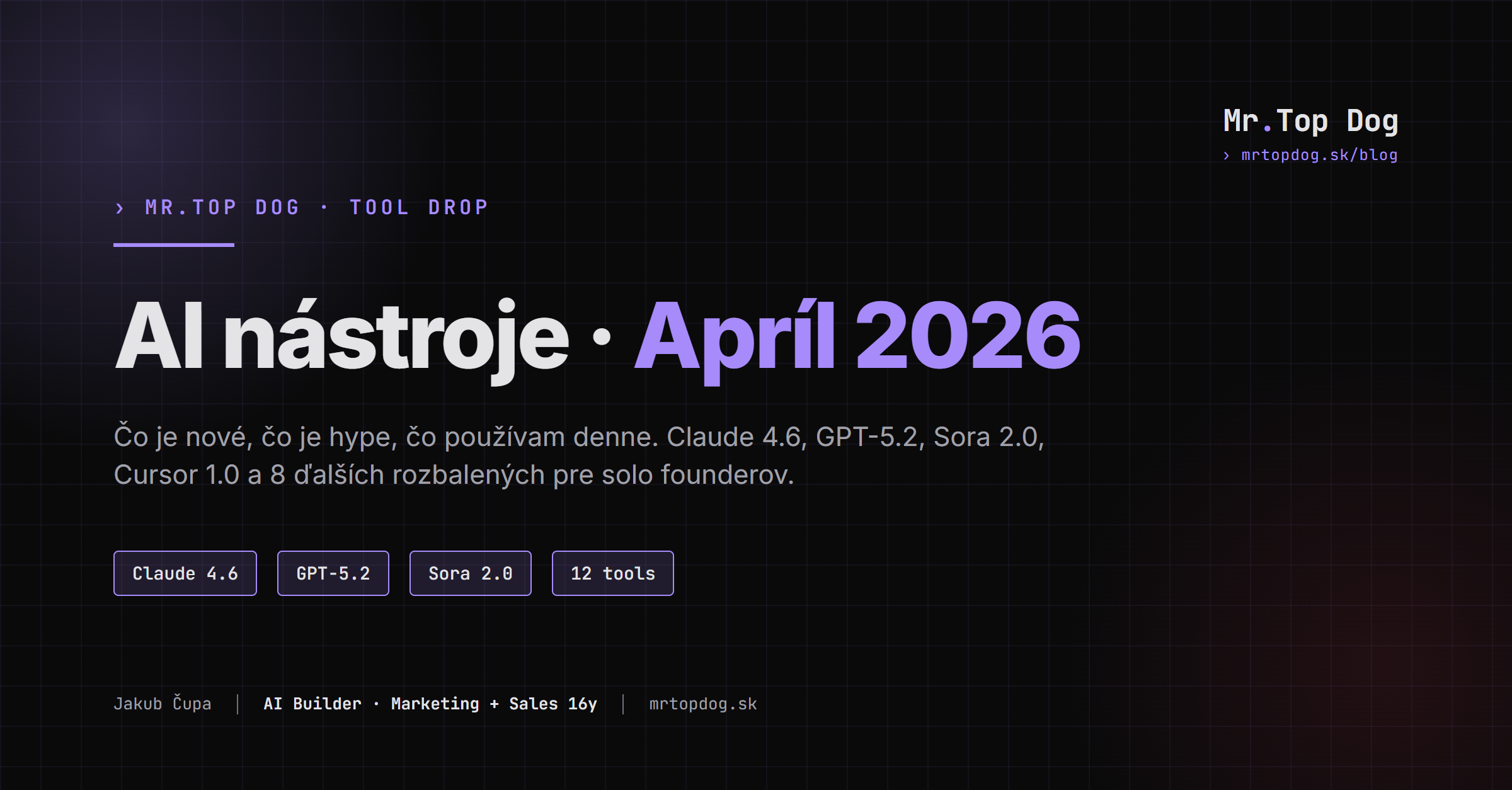 Novinky: Najlepšie AI nástroje — Apríl 2026